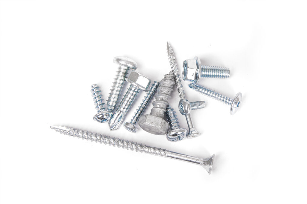 Trä- plåt- & självgängande skruvar